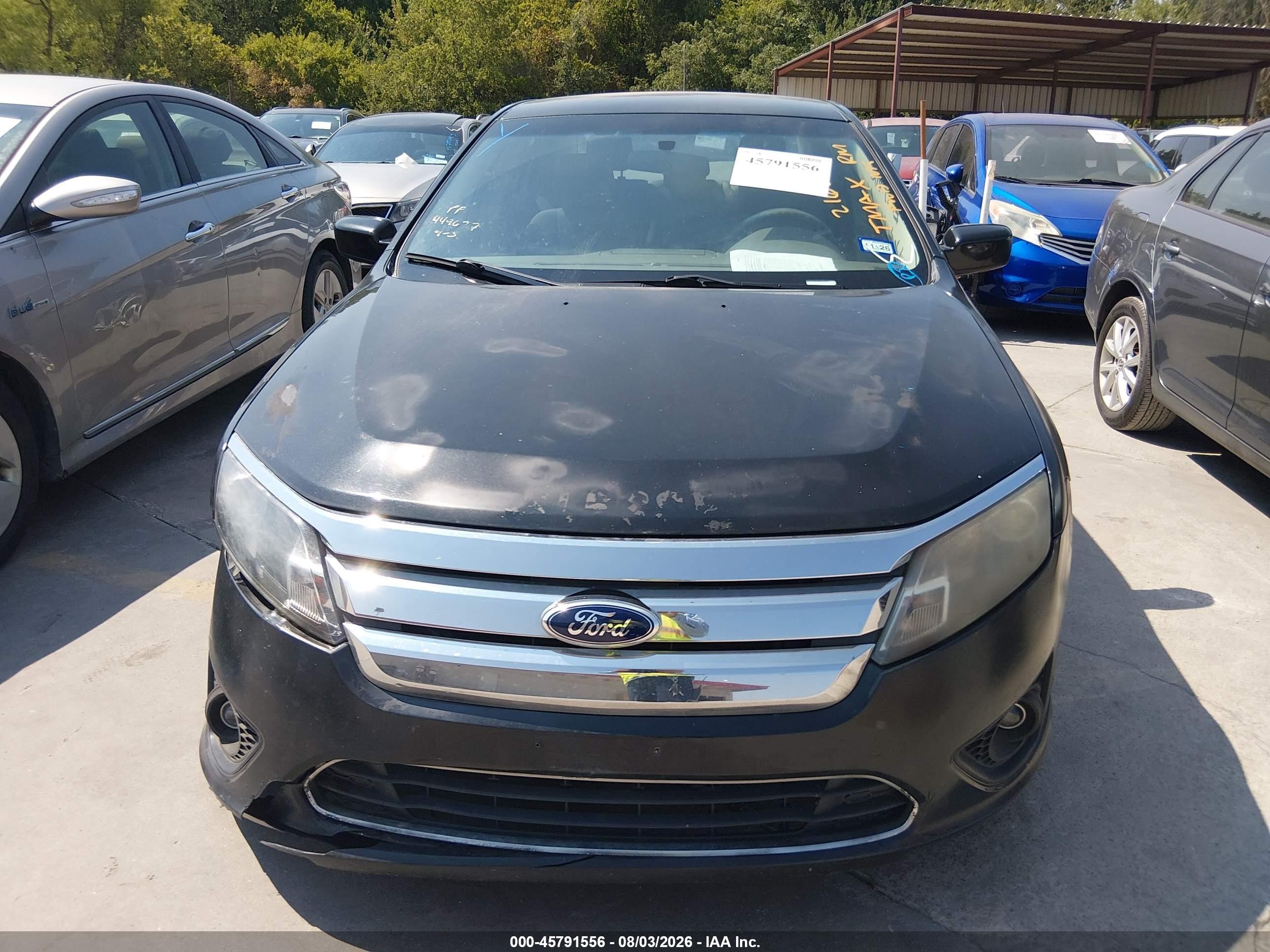 2012 Ford Fusion Se Черный vin: 3FAHP0HA3CR216060