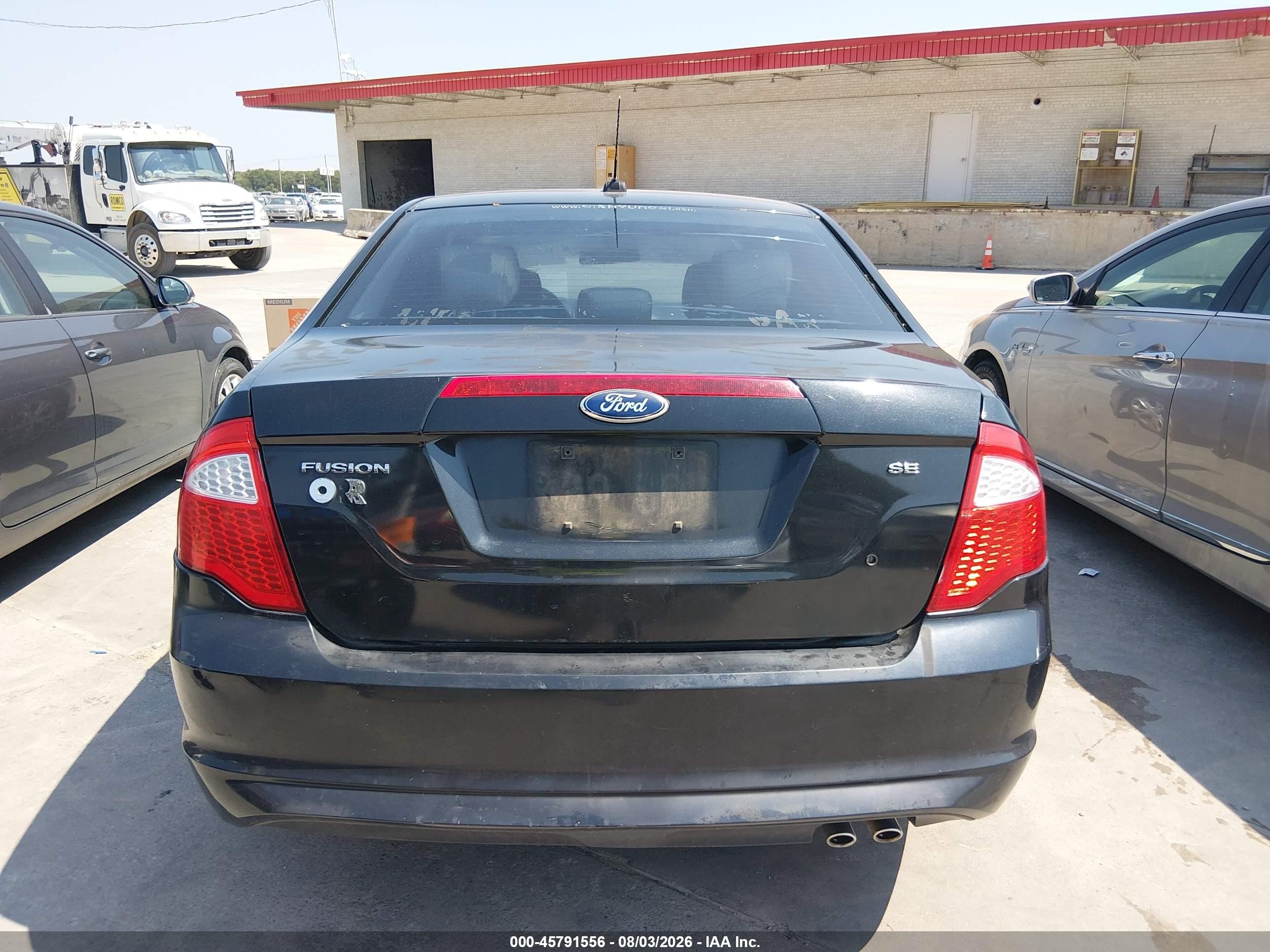 2012 Ford Fusion Se Черный vin: 3FAHP0HA3CR216060