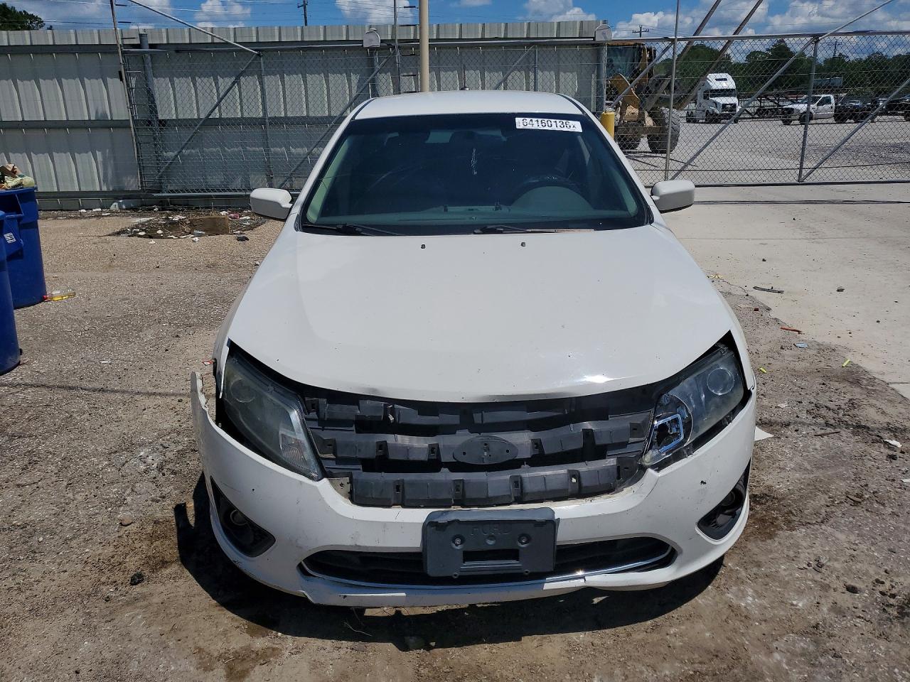 2012 Ford Fusion Se White vin: 3FAHP0HA3CR239838