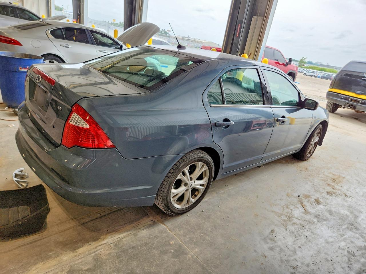 2012 Ford Fusion Se Синий vin: 3FAHP0HA3CR246692