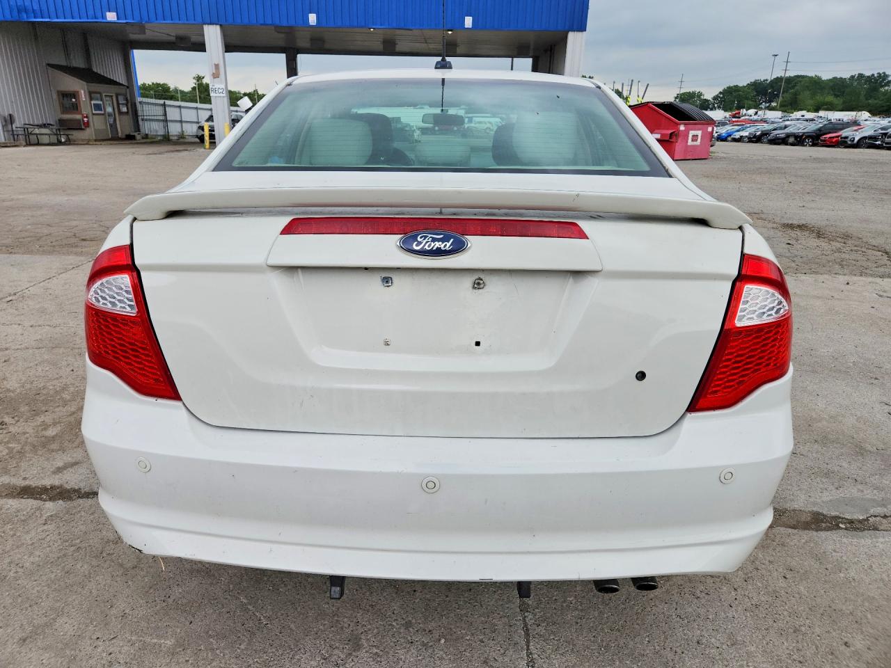 2012 Ford Fusion Se White vin: 3FAHP0HA3CR262276