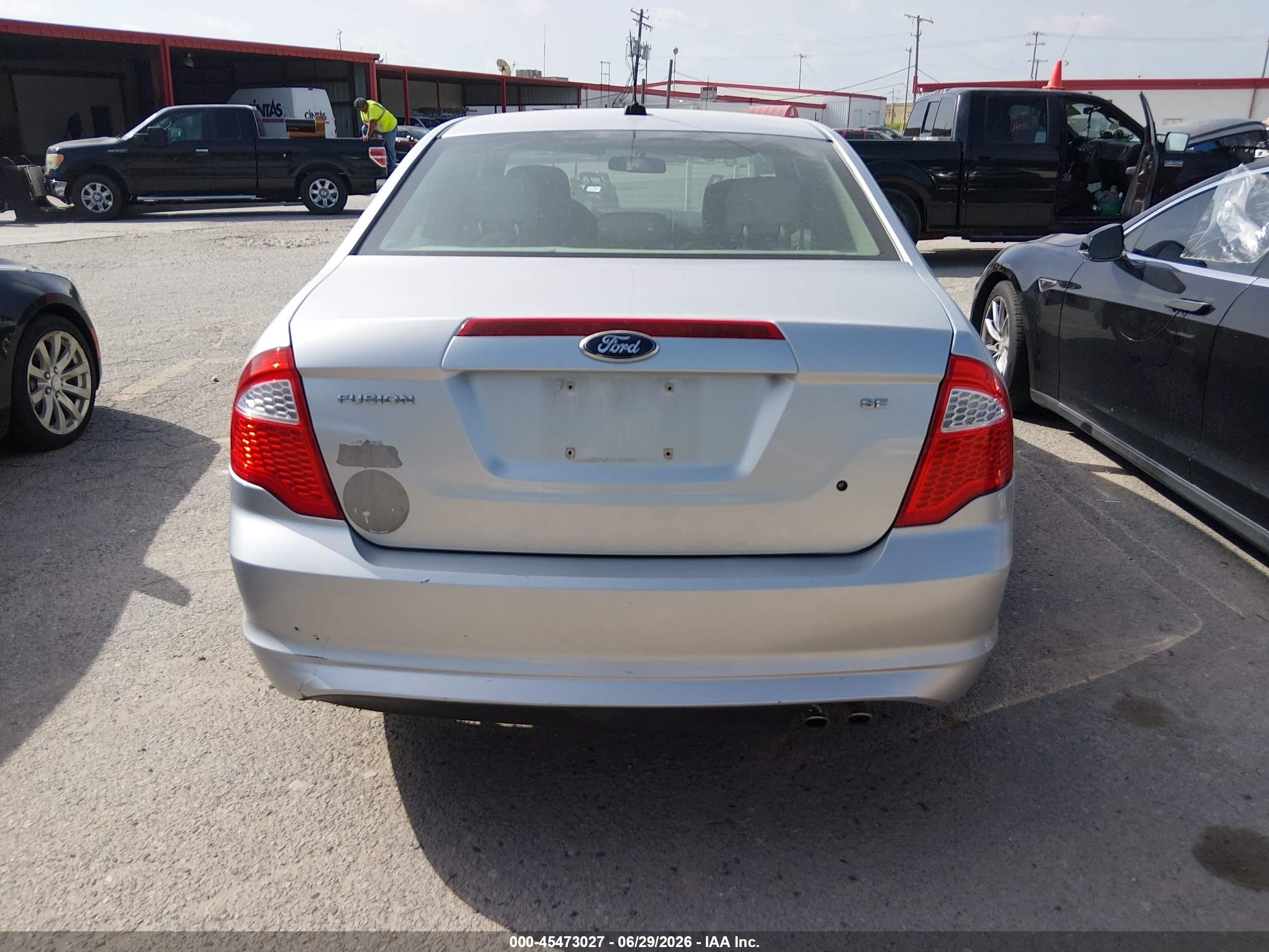 2012 Ford Fusion Se Silver vin: 3FAHP0HA3CR276565