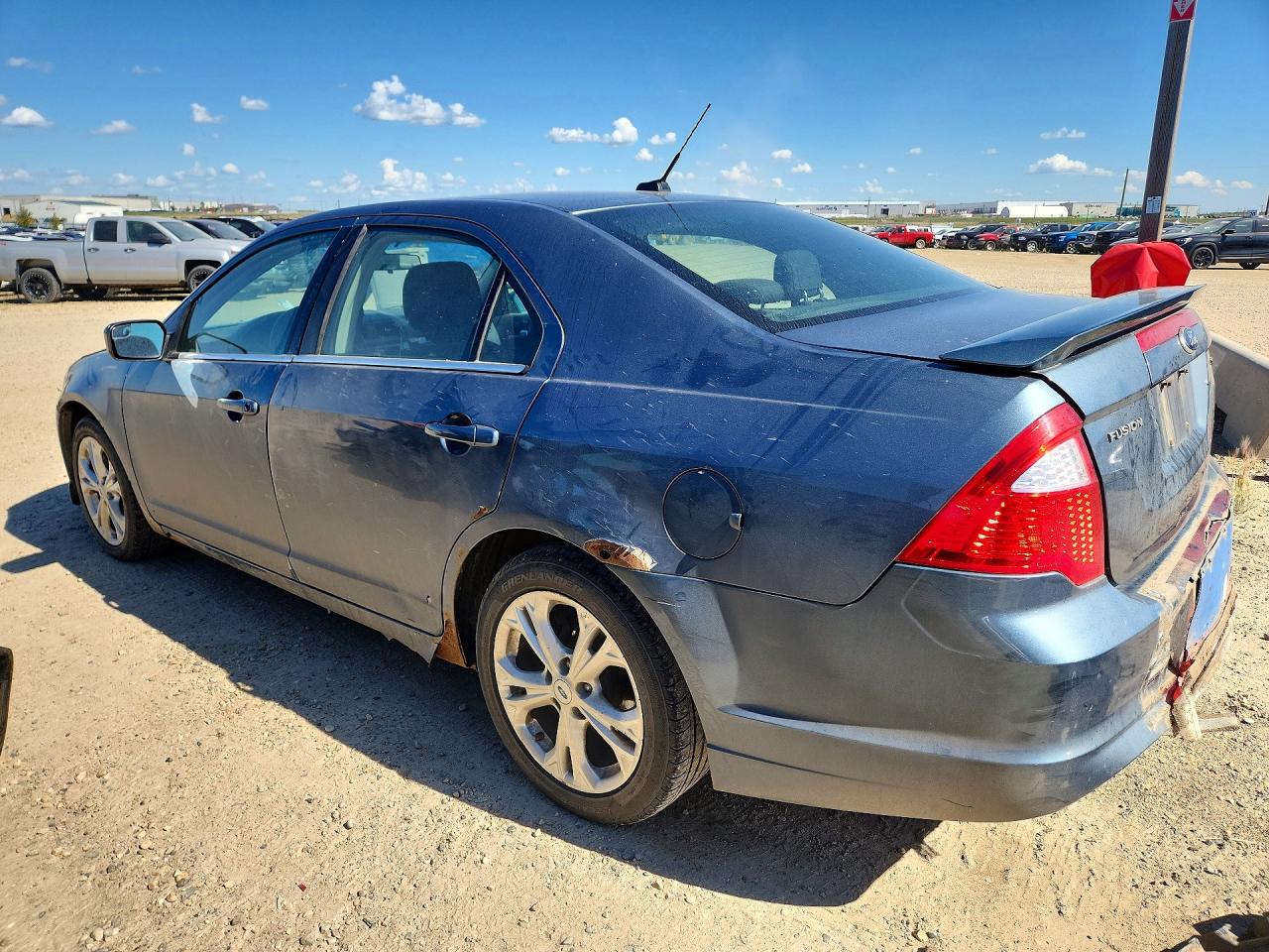 2012 Ford Fusion Se Blue vin: 3FAHP0HA3CR279028