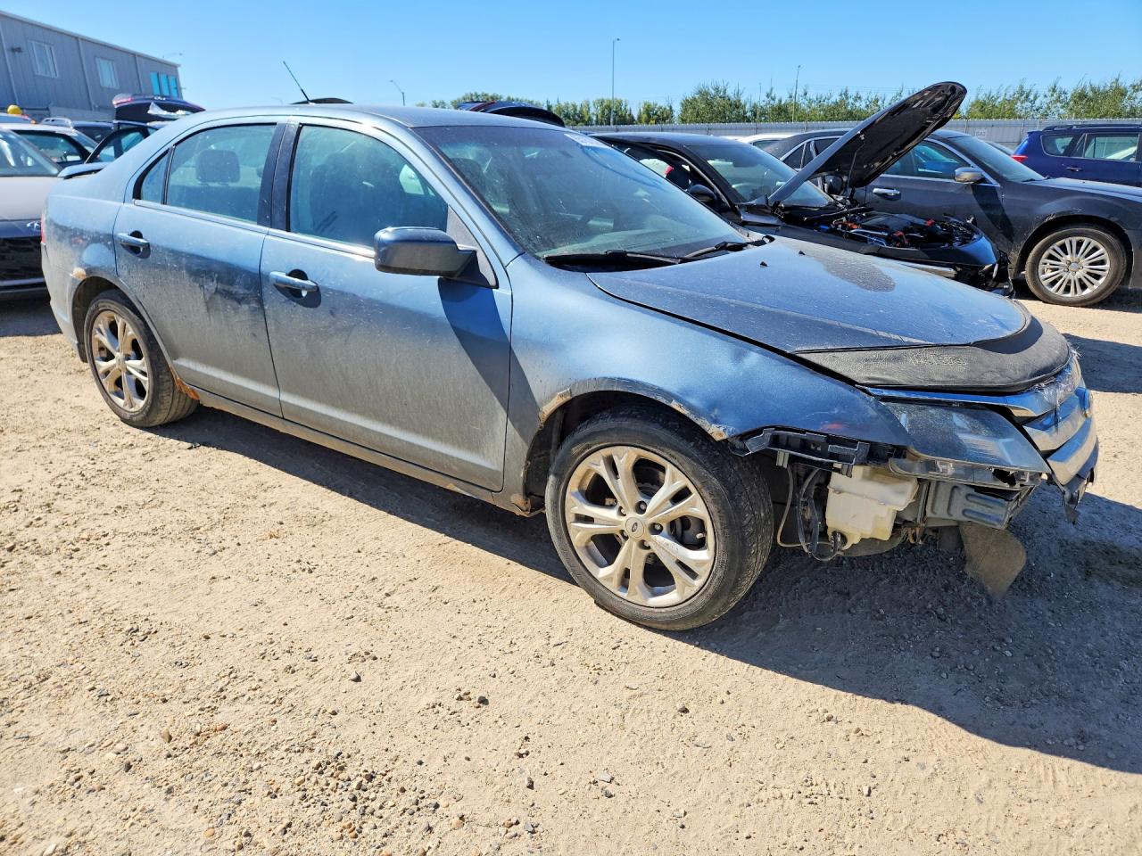 2012 Ford Fusion Se Blue vin: 3FAHP0HA3CR279028
