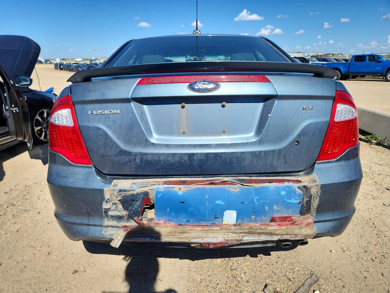 2012 Ford Fusion Se Blue vin: 3FAHP0HA3CR279028
