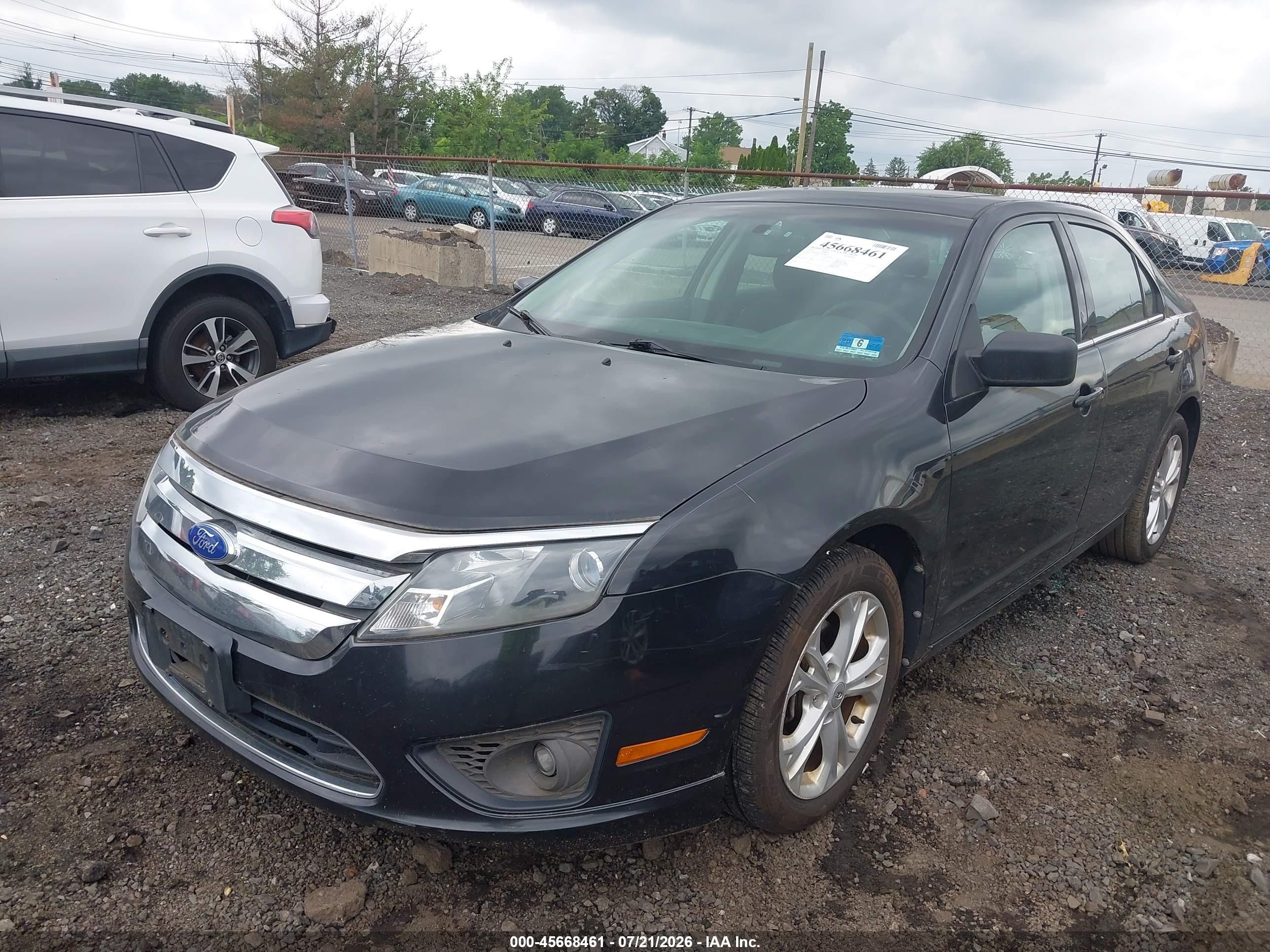 2012 Ford Fusion Se Black vin: 3FAHP0HA3CR280387