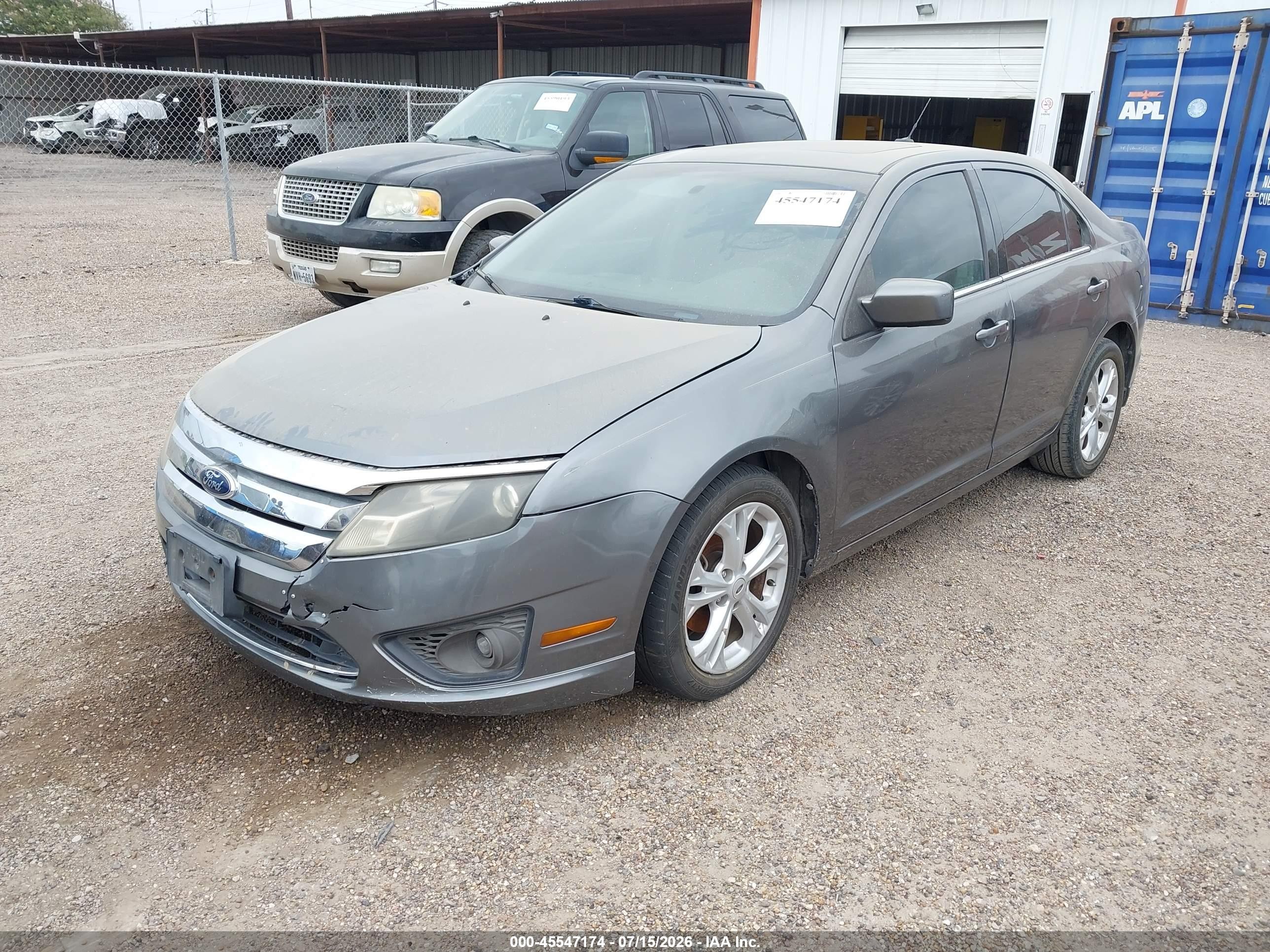2012 Ford Fusion Se Gray vin: 3FAHP0HA3CR283399
