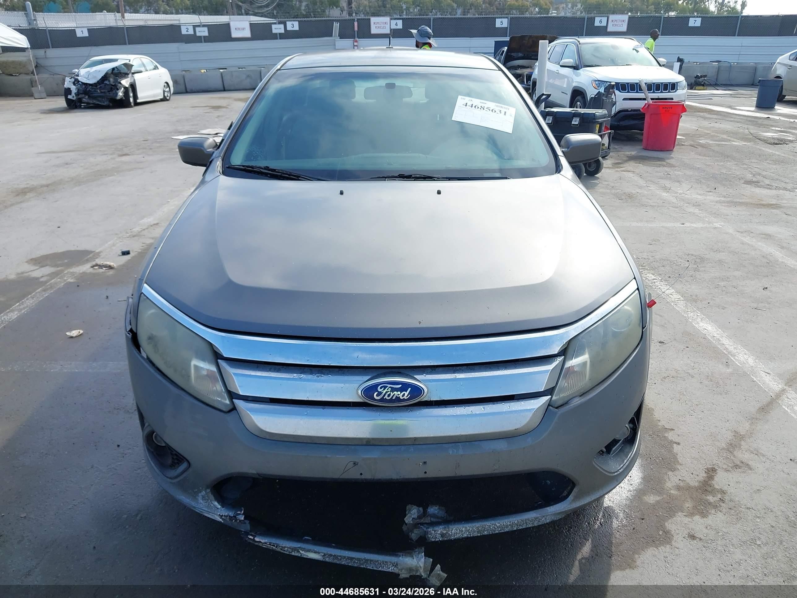 2012 Ford Fusion Se Gray vin: 3FAHP0HA3CR304686