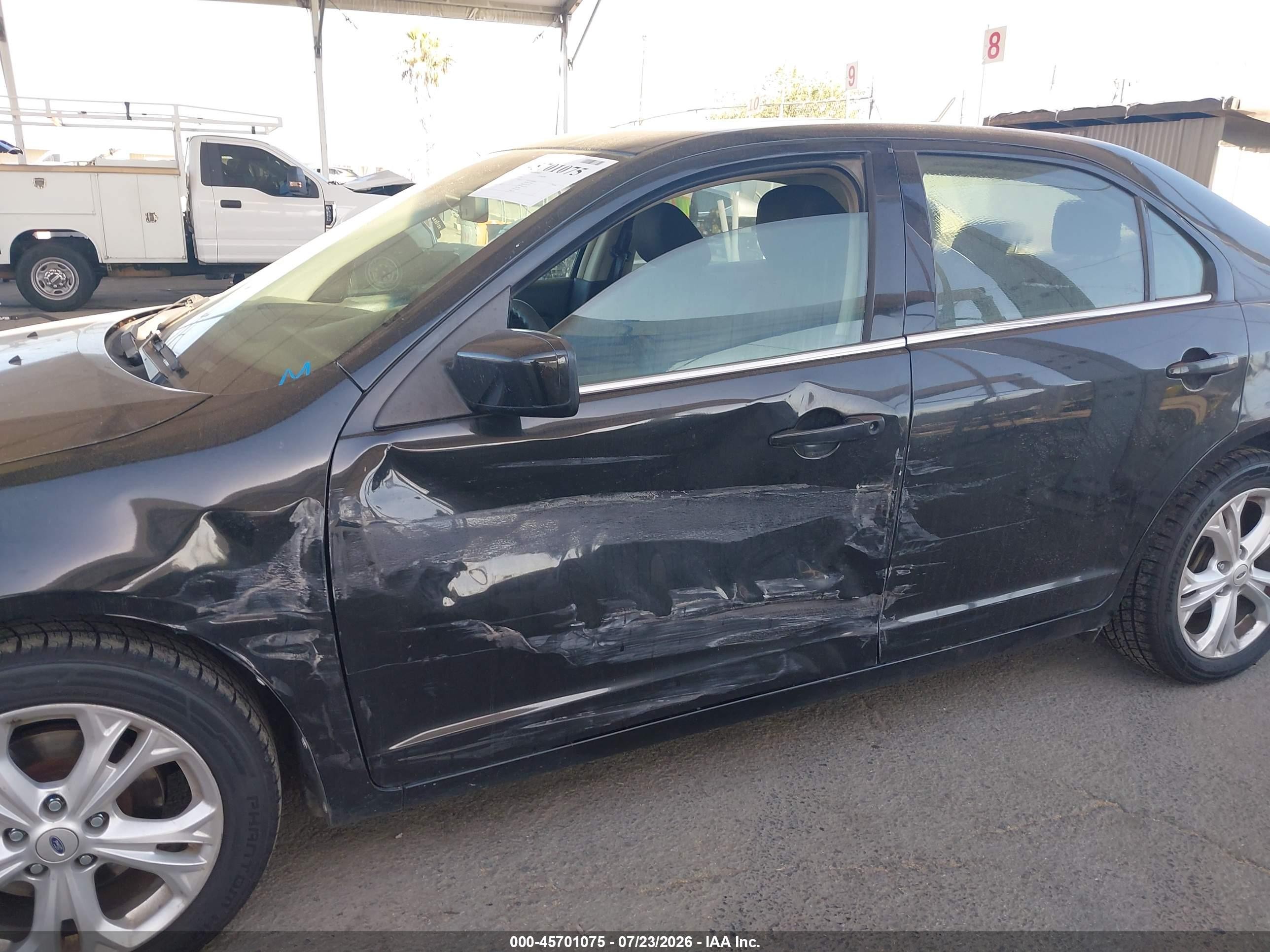 2012 Ford Fusion Se Black vin: 3FAHP0HA3CR310441