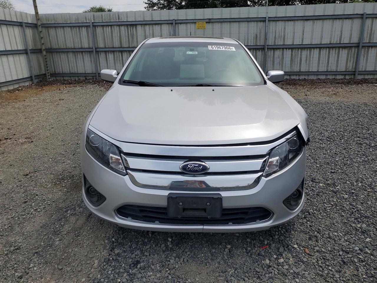 2012 Ford Fusion Se Silver vin: 3FAHP0HA3CR317499