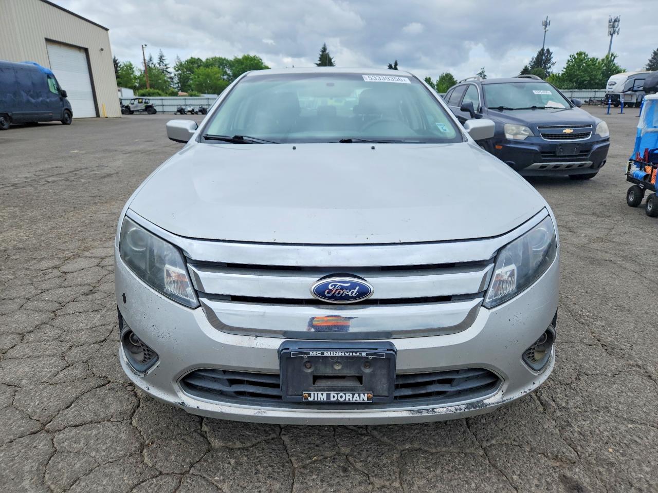 2012 Ford Fusion Se Silver vin: 3FAHP0HA3CR351376