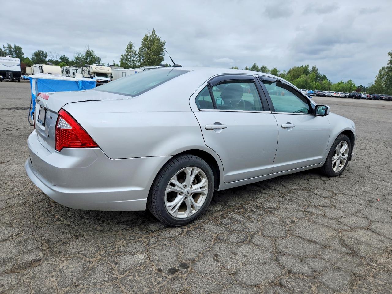 2012 Ford Fusion Se Silver vin: 3FAHP0HA3CR351376