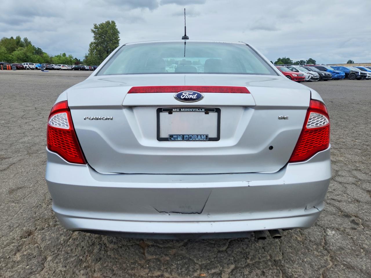 2012 Ford Fusion Se Silver vin: 3FAHP0HA3CR351376