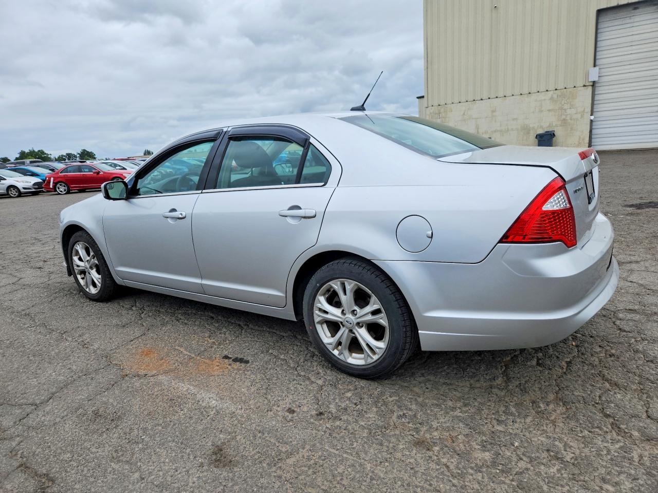 2012 Ford Fusion Se Silver vin: 3FAHP0HA3CR351376