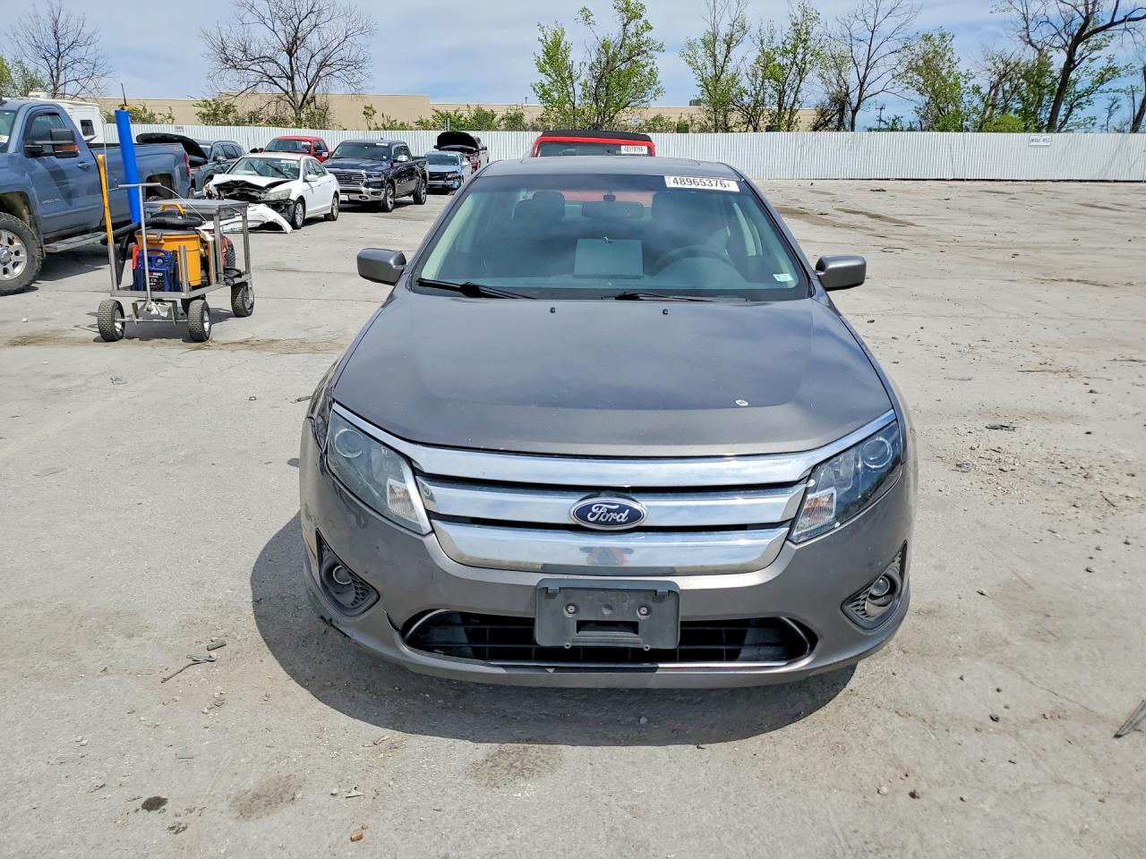 2012 Ford Fusion Se Серый vin: 3FAHP0HA3CR364841