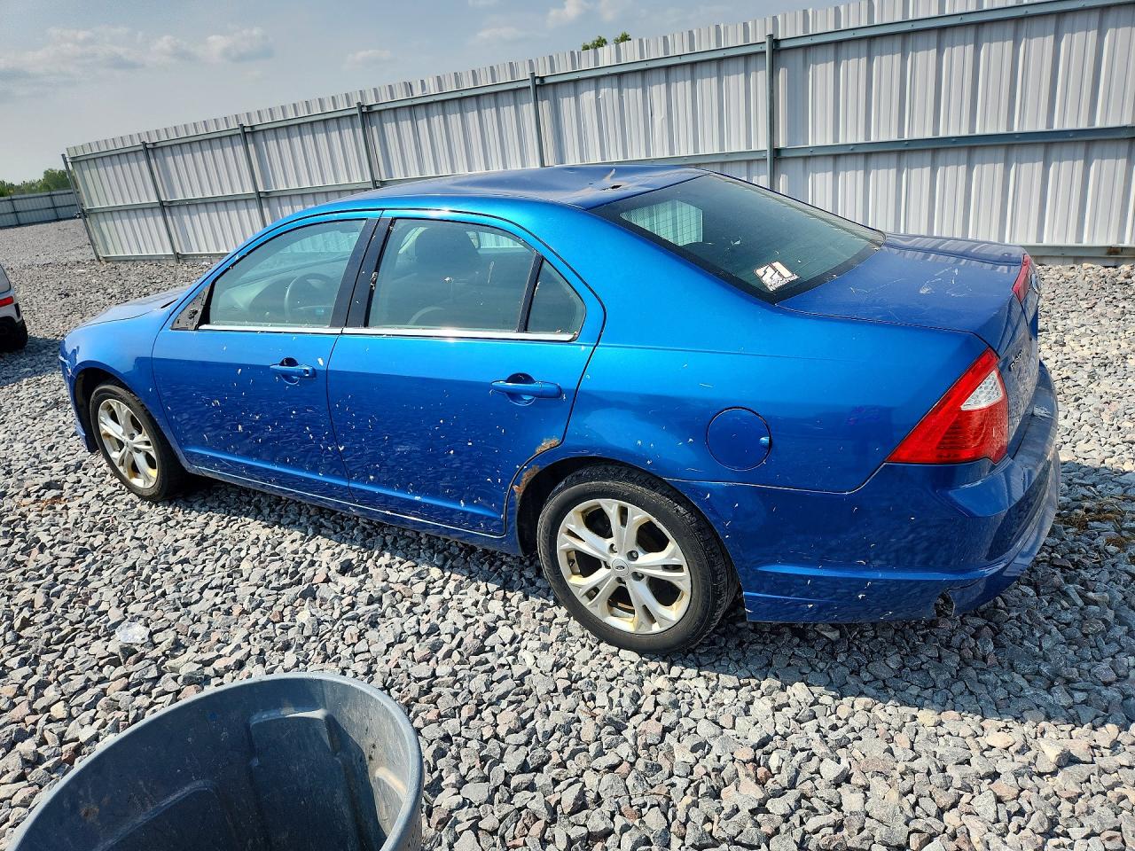 2012 Ford Fusion Se Blue vin: 3FAHP0HA3CR394261