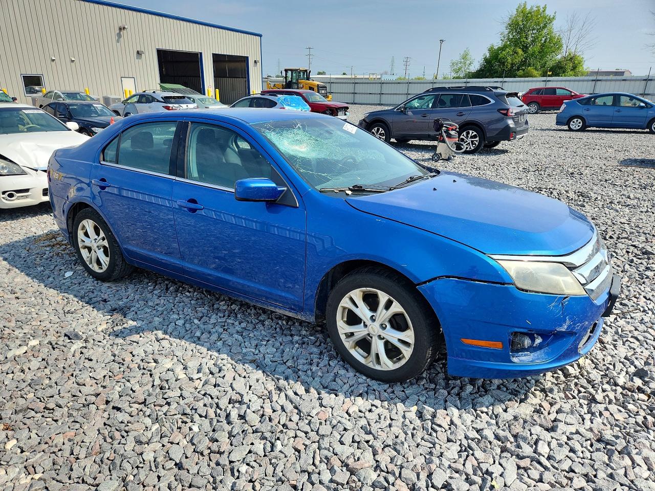 2012 Ford Fusion Se Blue vin: 3FAHP0HA3CR394261