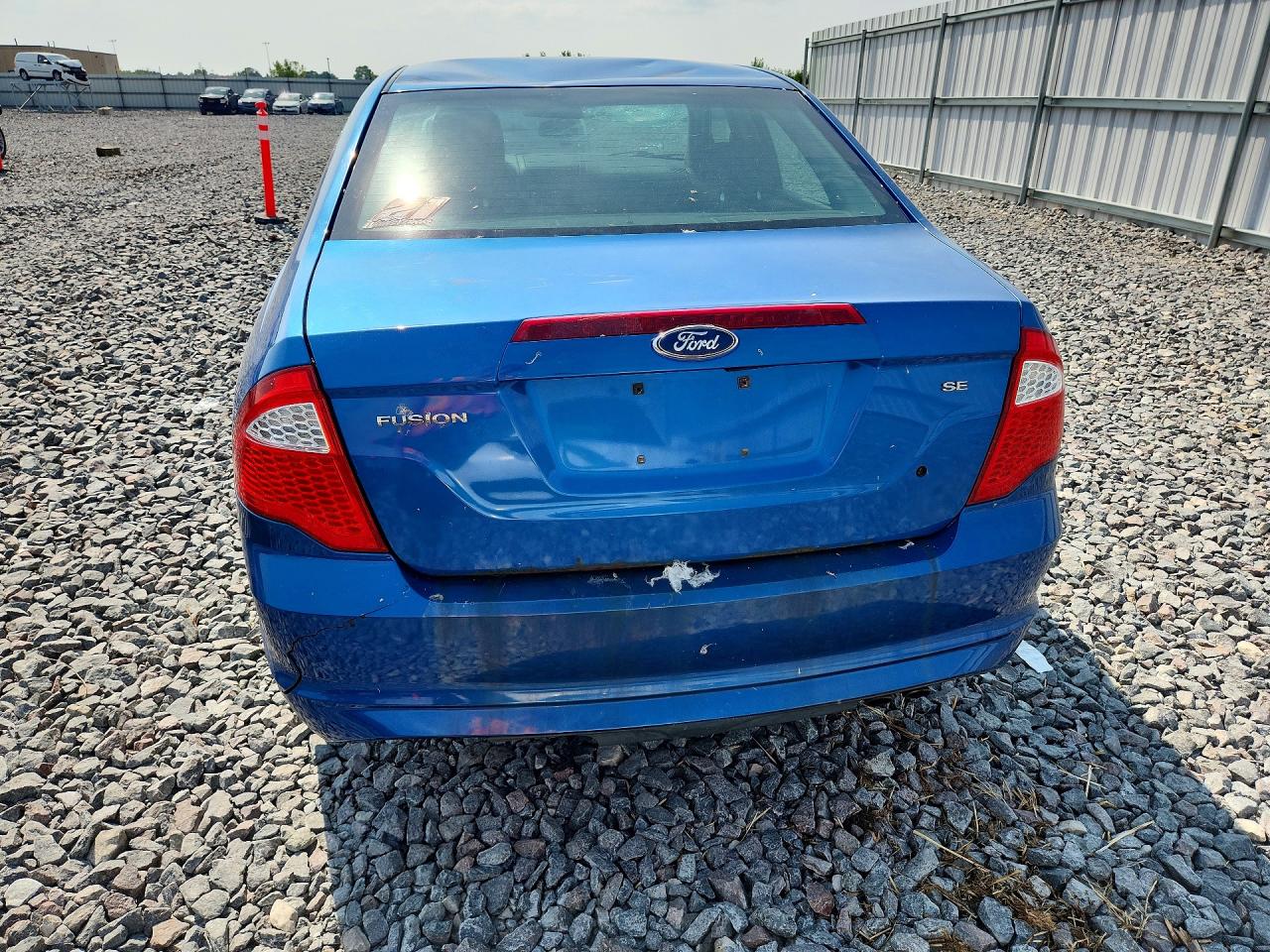 2012 Ford Fusion Se Blue vin: 3FAHP0HA3CR394261