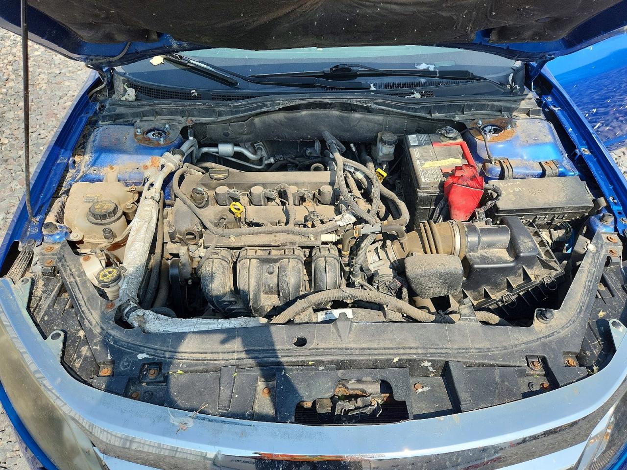 2012 Ford Fusion Se Blue vin: 3FAHP0HA3CR394261