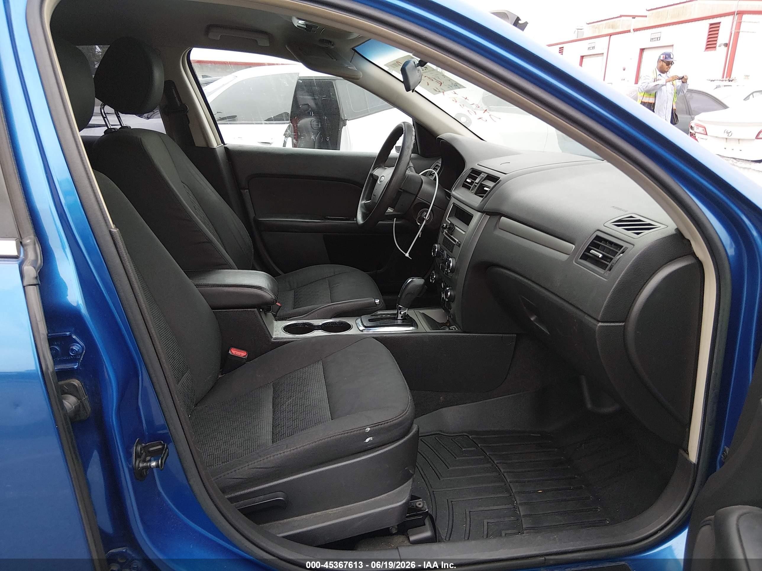 2012 Ford Fusion Se Blue vin: 3FAHP0HA3CR397497