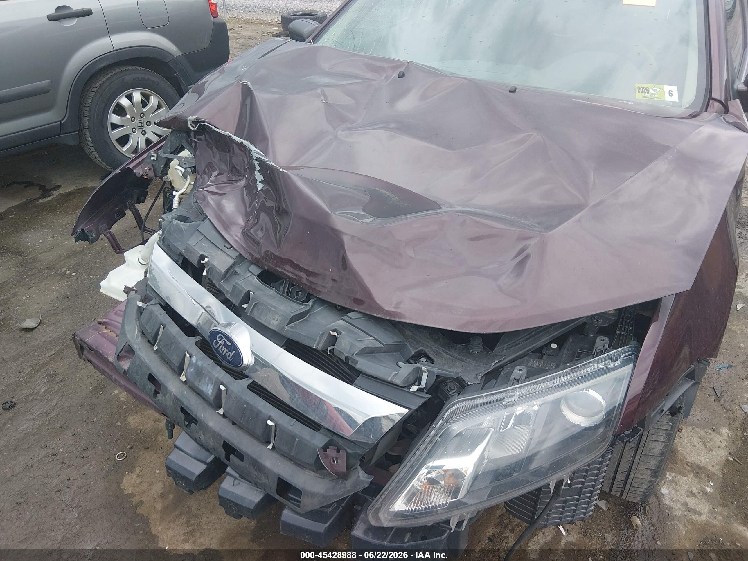 2012 Ford Fusion Se Purple vin: 3FAHP0HA3CR409874