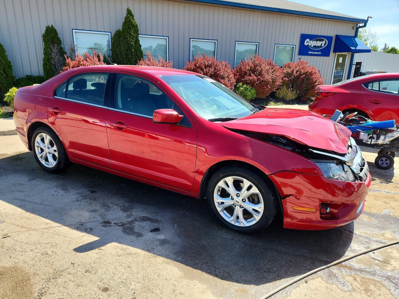 2012 Ford Fusion Se Brown vin: 3FAHP0HA3CR447962