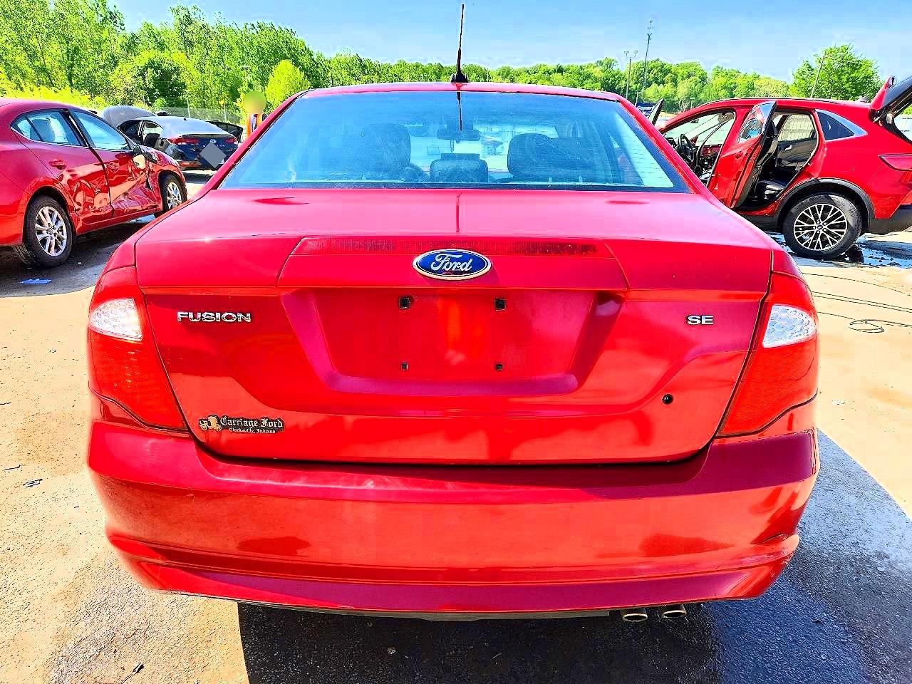 2012 Ford Fusion Se Brown vin: 3FAHP0HA3CR447962