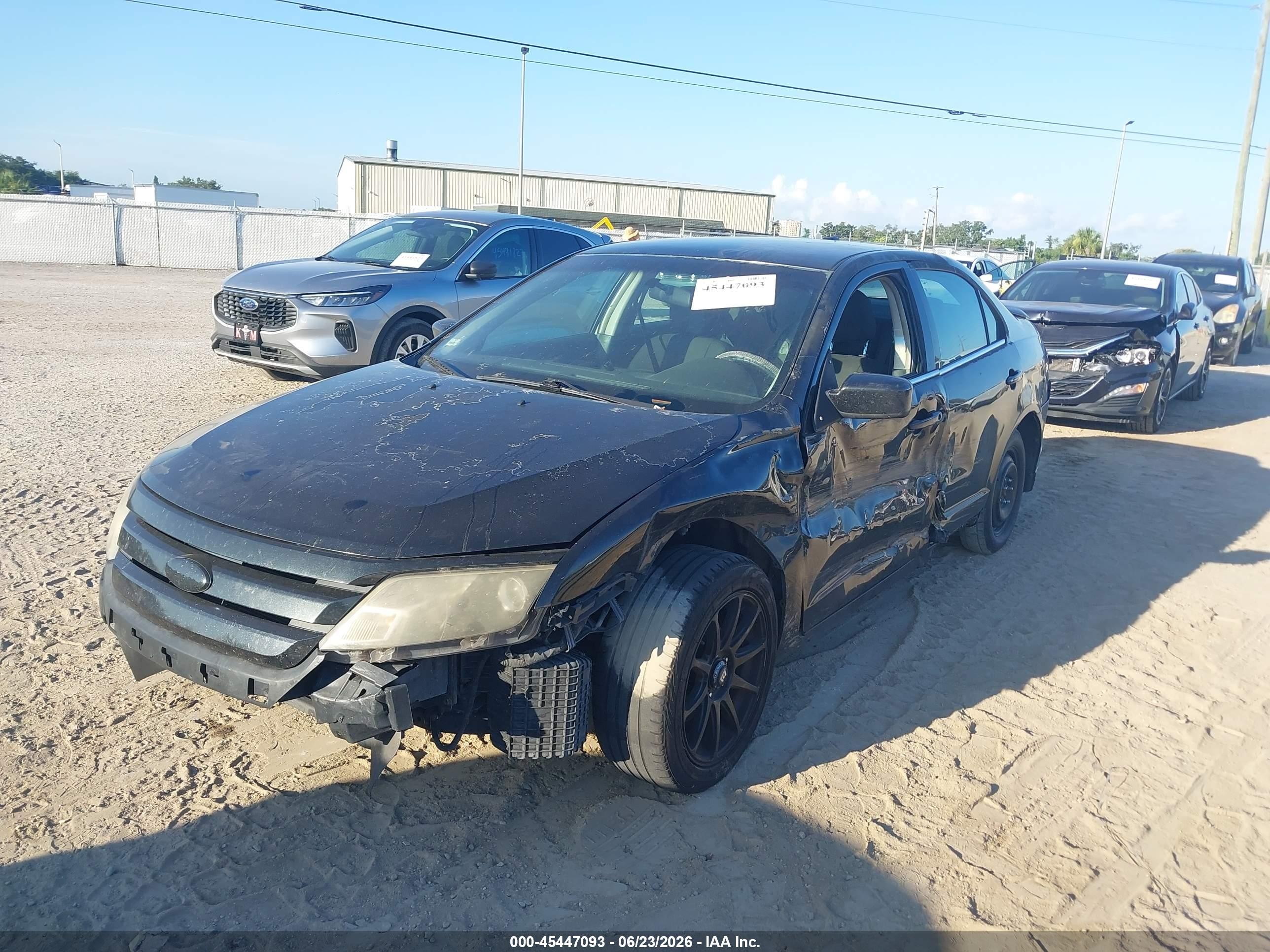 2010 Ford Fusion Se Black vin: 3FAHP0HA4AR128468