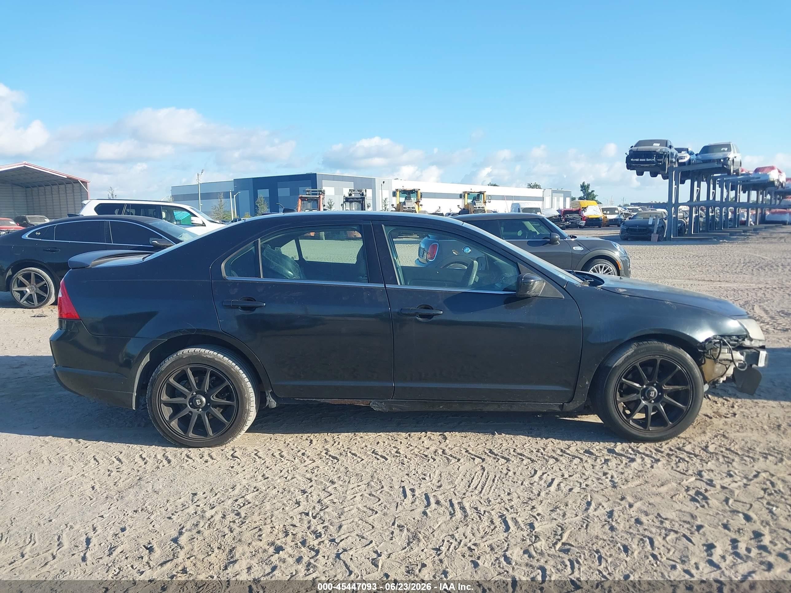 2010 Ford Fusion Se Black vin: 3FAHP0HA4AR128468
