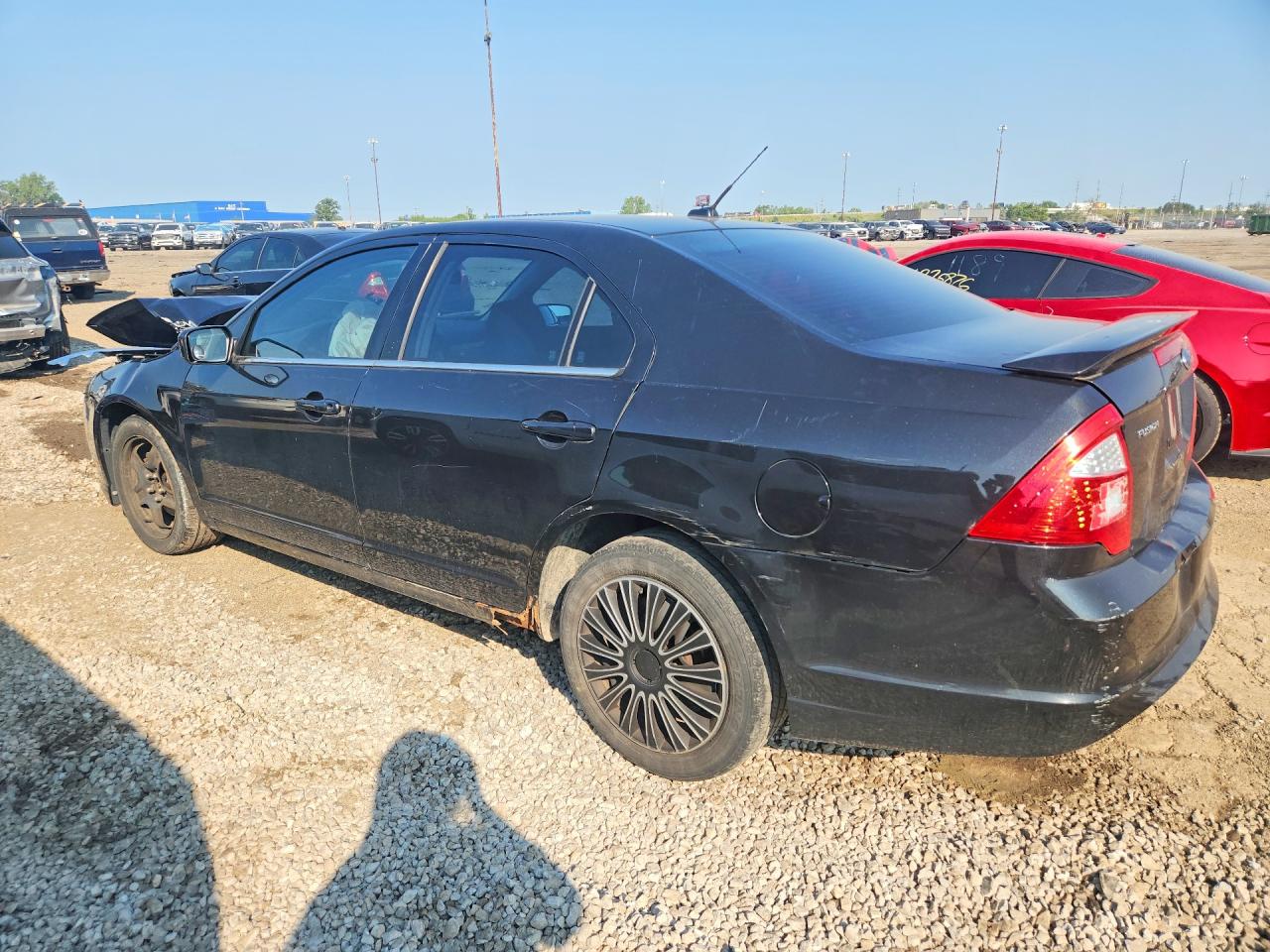 2010 Ford Fusion Se Black vin: 3FAHP0HA4AR133170