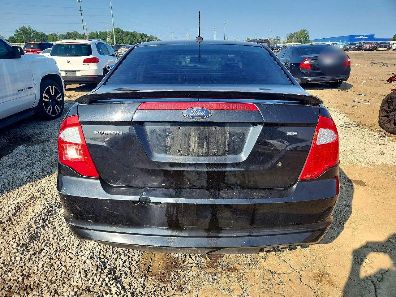 2010 Ford Fusion Se Black vin: 3FAHP0HA4AR133170