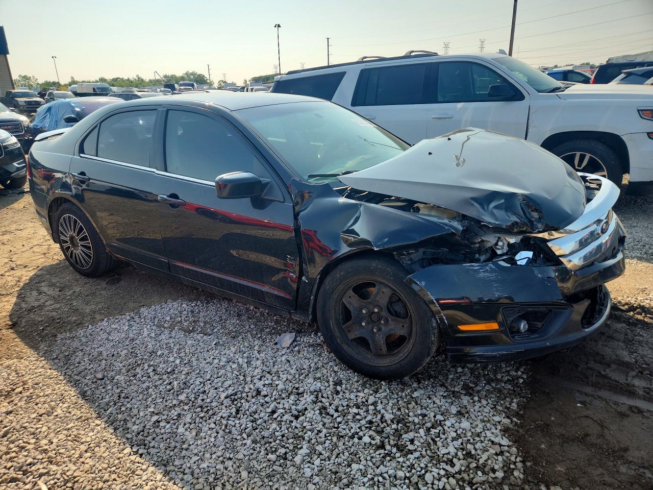 2010 Ford Fusion Se Black vin: 3FAHP0HA4AR133170