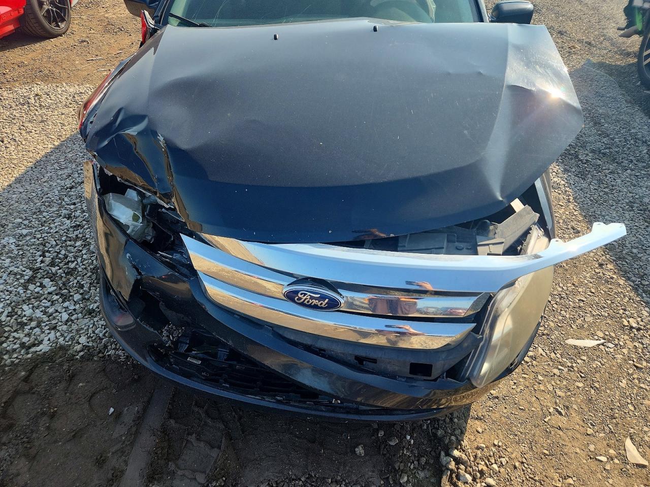 2010 Ford Fusion Se Black vin: 3FAHP0HA4AR133170
