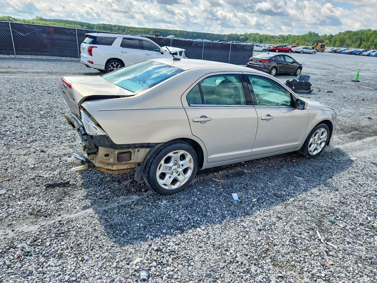 2010 Ford Fusion Se Silver vin: 3FAHP0HA4AR157551