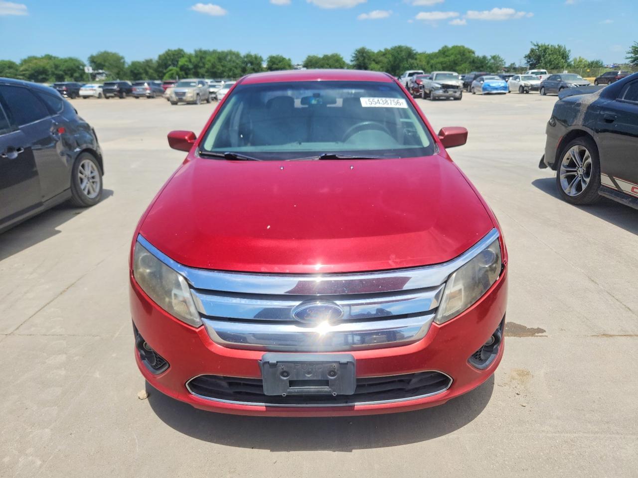 2010 Ford Fusion Se Red vin: 3FAHP0HA4AR163379