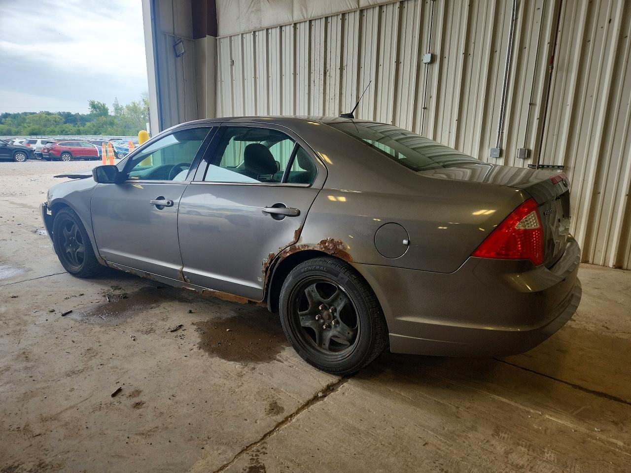 2010 Ford Fusion Se Gray vin: 3FAHP0HA4AR163673