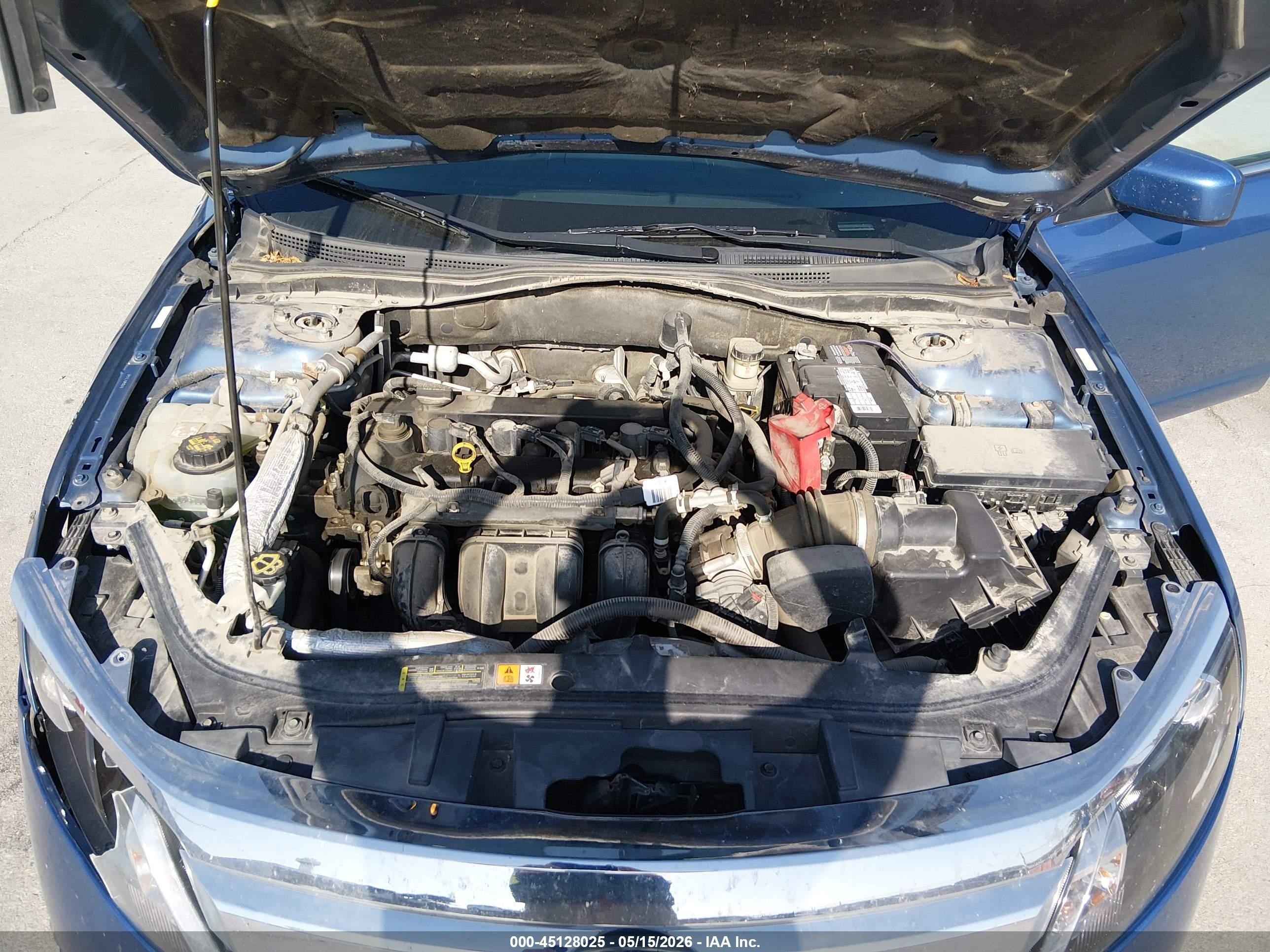 2010 Ford Fusion Se Blue vin: 3FAHP0HA4AR216033