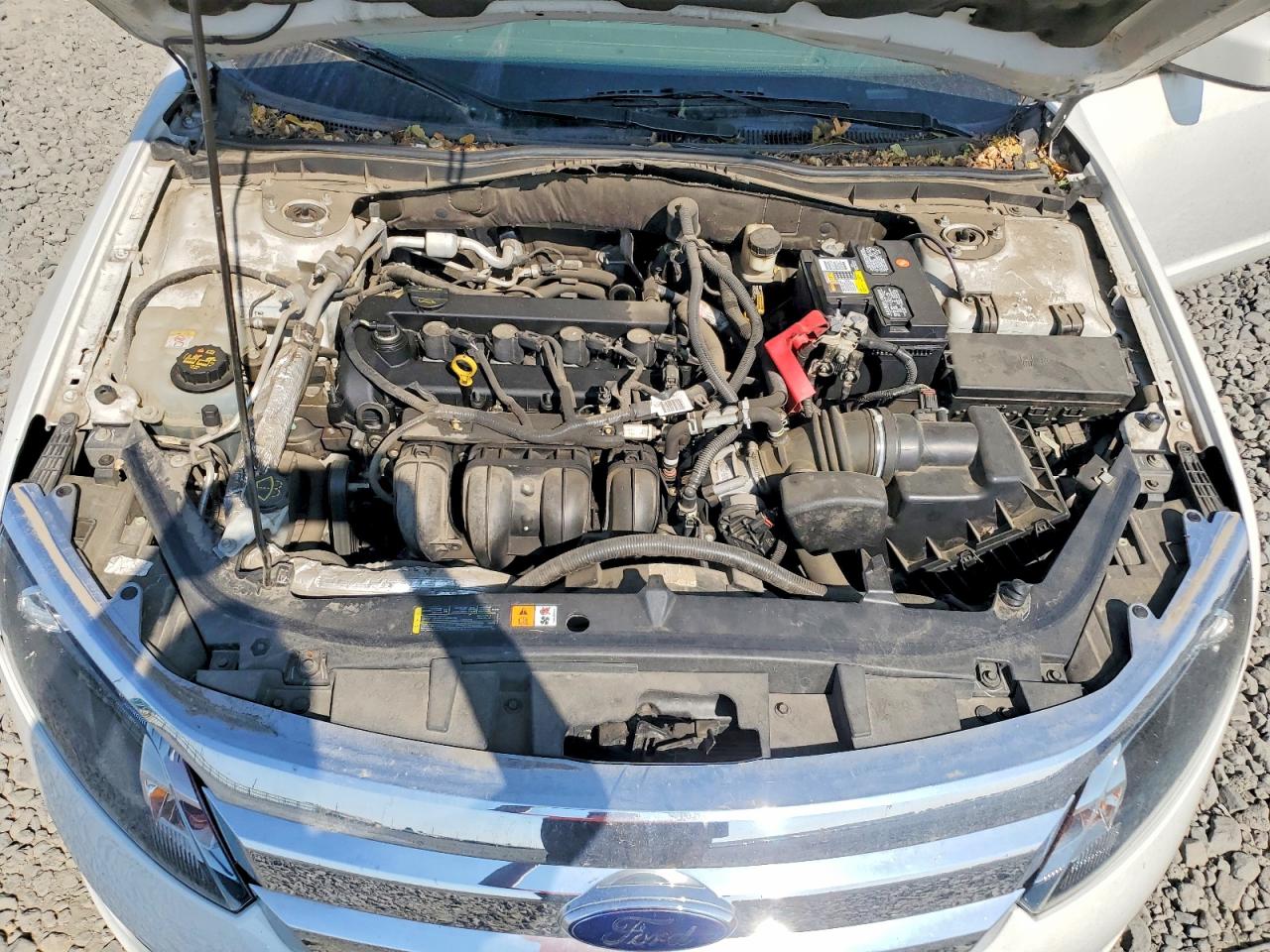 2010 Ford Fusion Se White vin: 3FAHP0HA4AR249839
