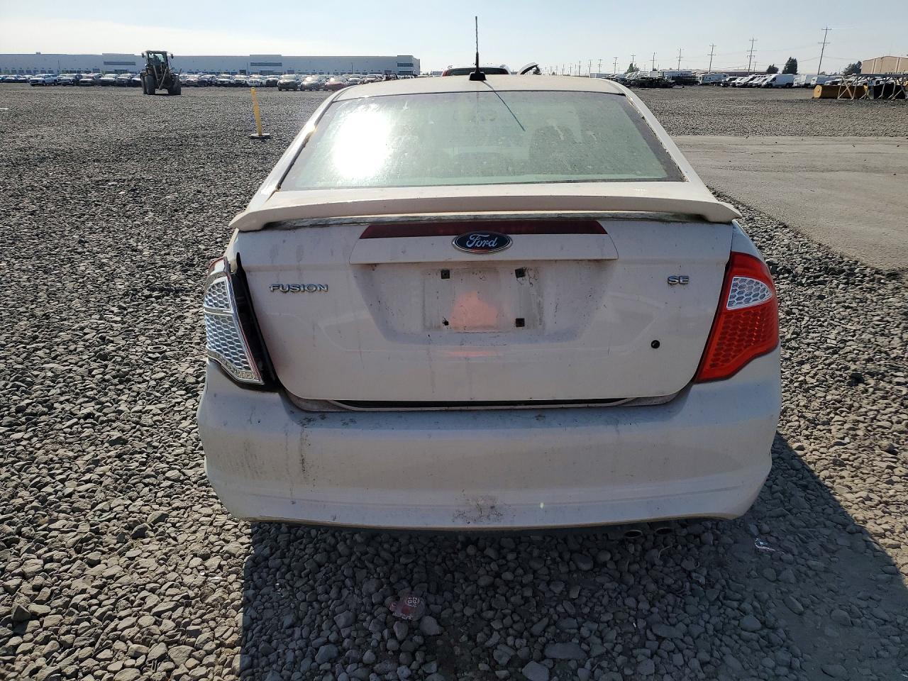 2010 Ford Fusion Se White vin: 3FAHP0HA4AR249839
