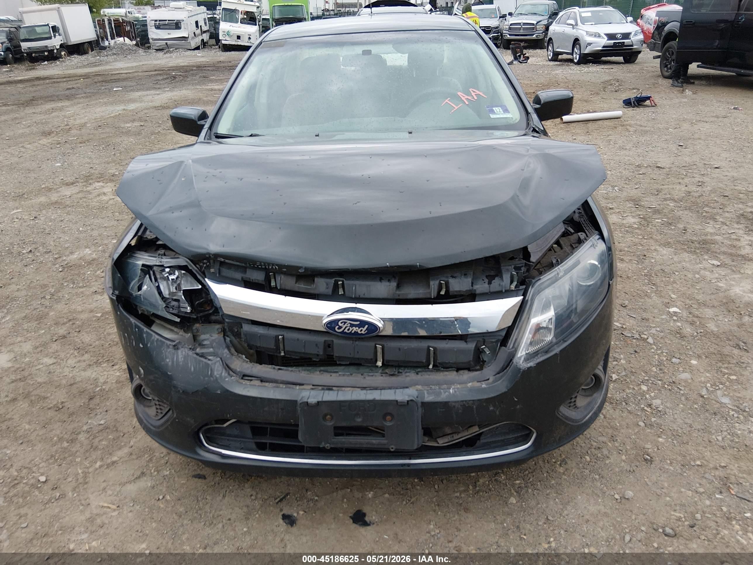 2010 Ford Fusion Se Black vin: 3FAHP0HA4AR273915