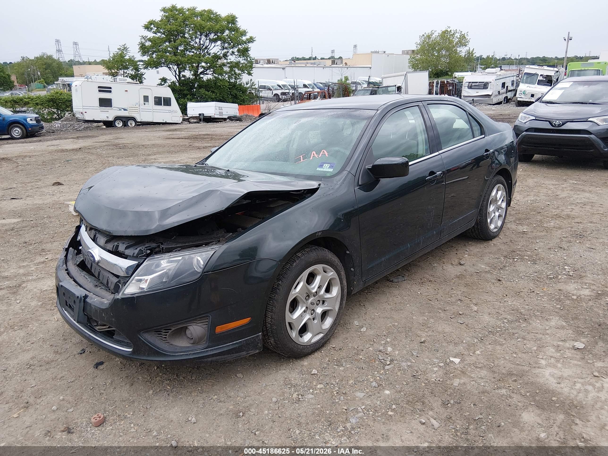 2010 Ford Fusion Se Black vin: 3FAHP0HA4AR273915