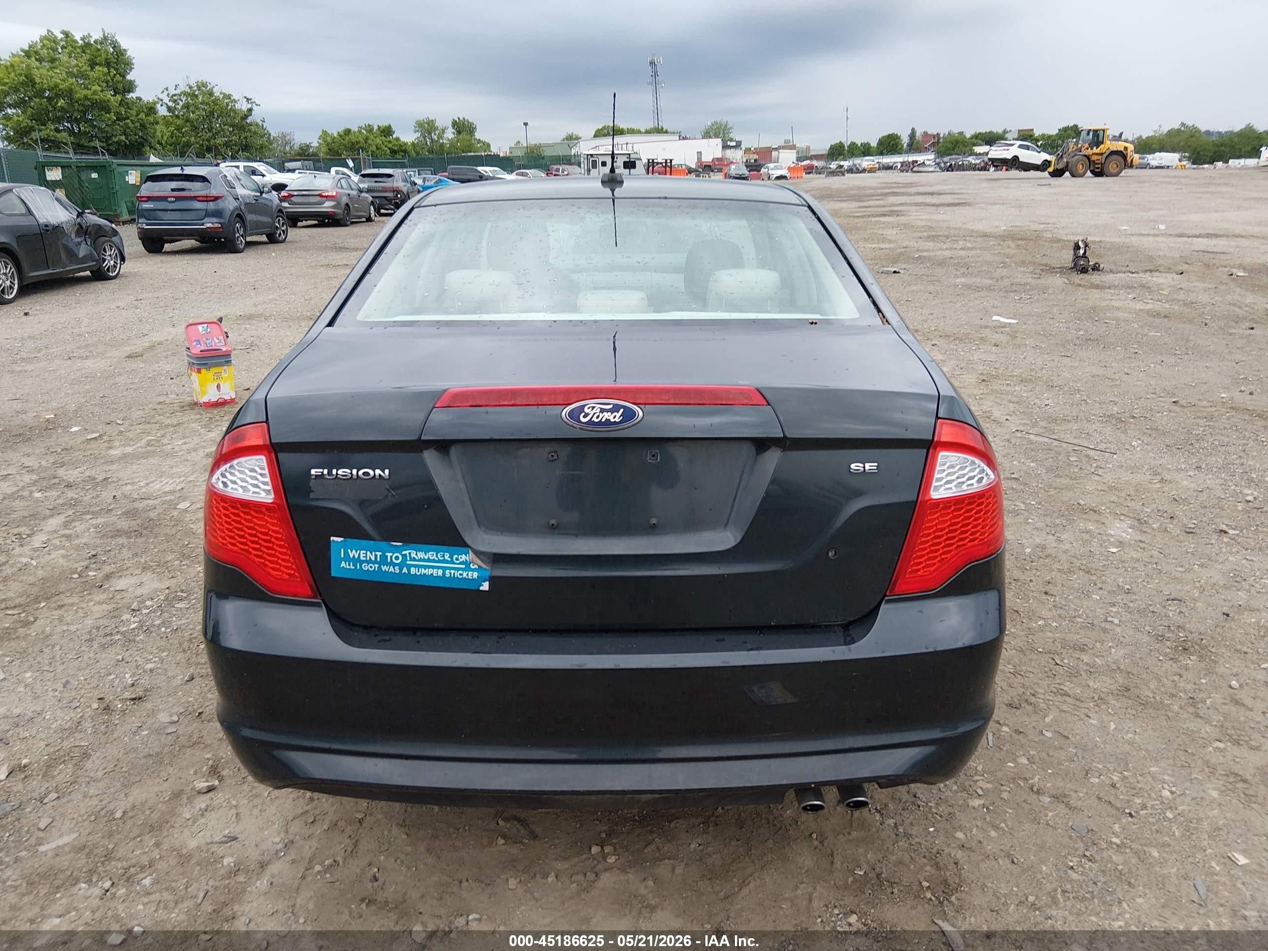 2010 Ford Fusion Se Black vin: 3FAHP0HA4AR273915