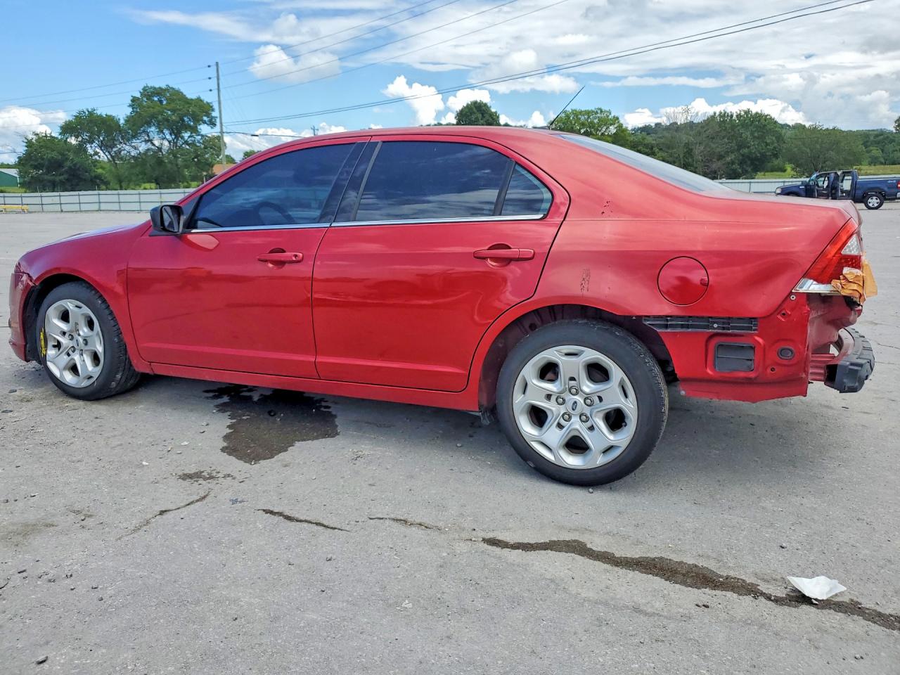 2010 Ford Fusion Se Красный vin: 3FAHP0HA4AR292982