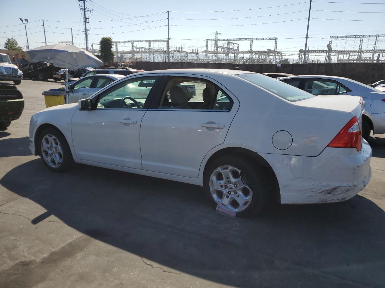 2010 Ford Fusion Se Белый vin: 3FAHP0HA4AR296708
