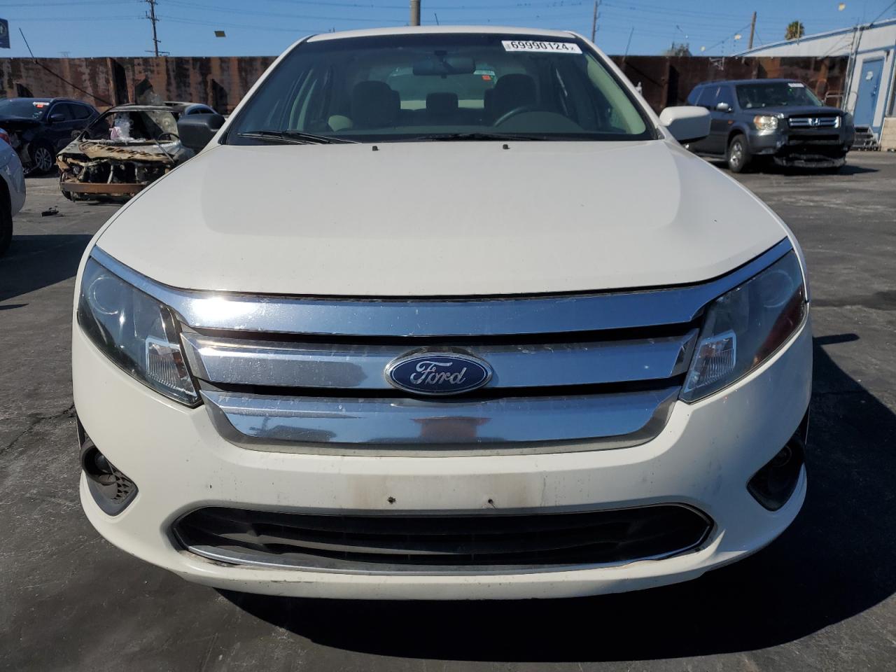 2010 Ford Fusion Se Белый vin: 3FAHP0HA4AR296708