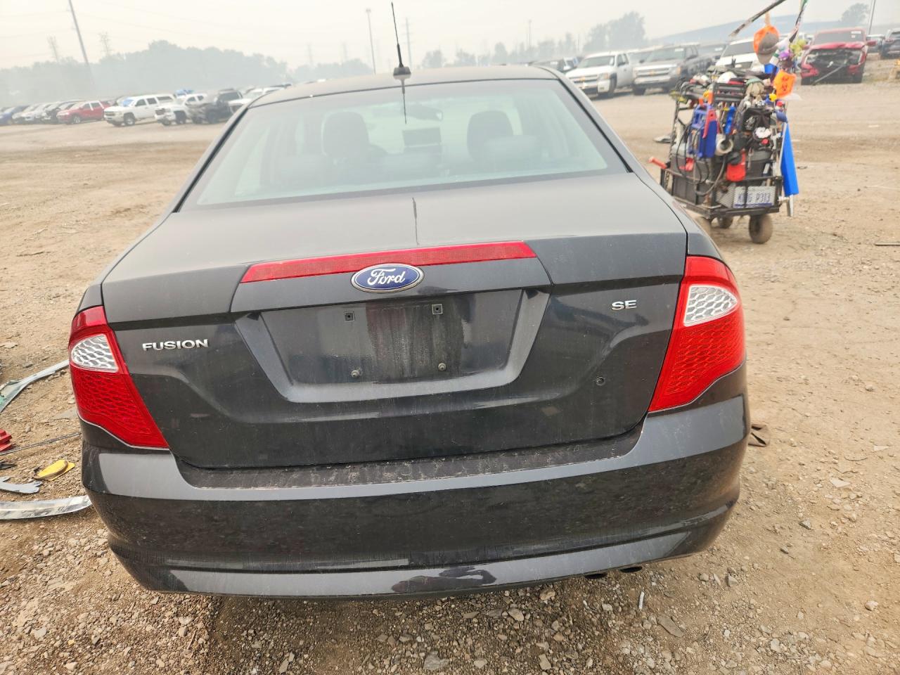 2010 Ford Fusion Se Black vin: 3FAHP0HA4AR323731