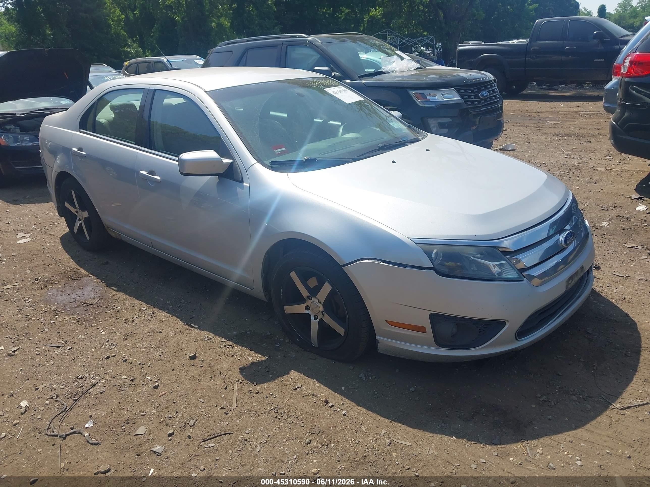 2010 Ford Fusion Se Серебряный vin: 3FAHP0HA4AR326841