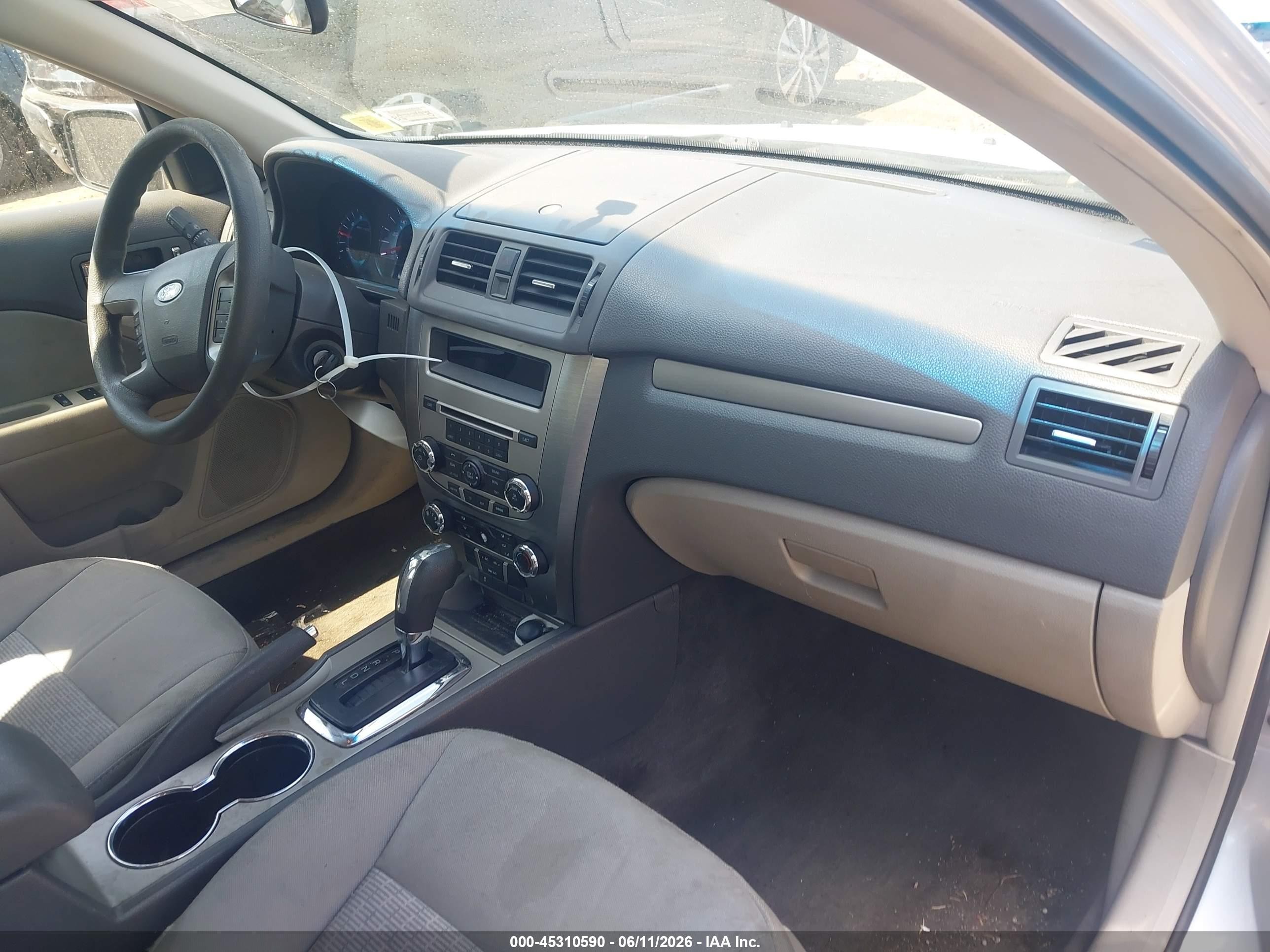 2010 Ford Fusion Se Silver vin: 3FAHP0HA4AR326841