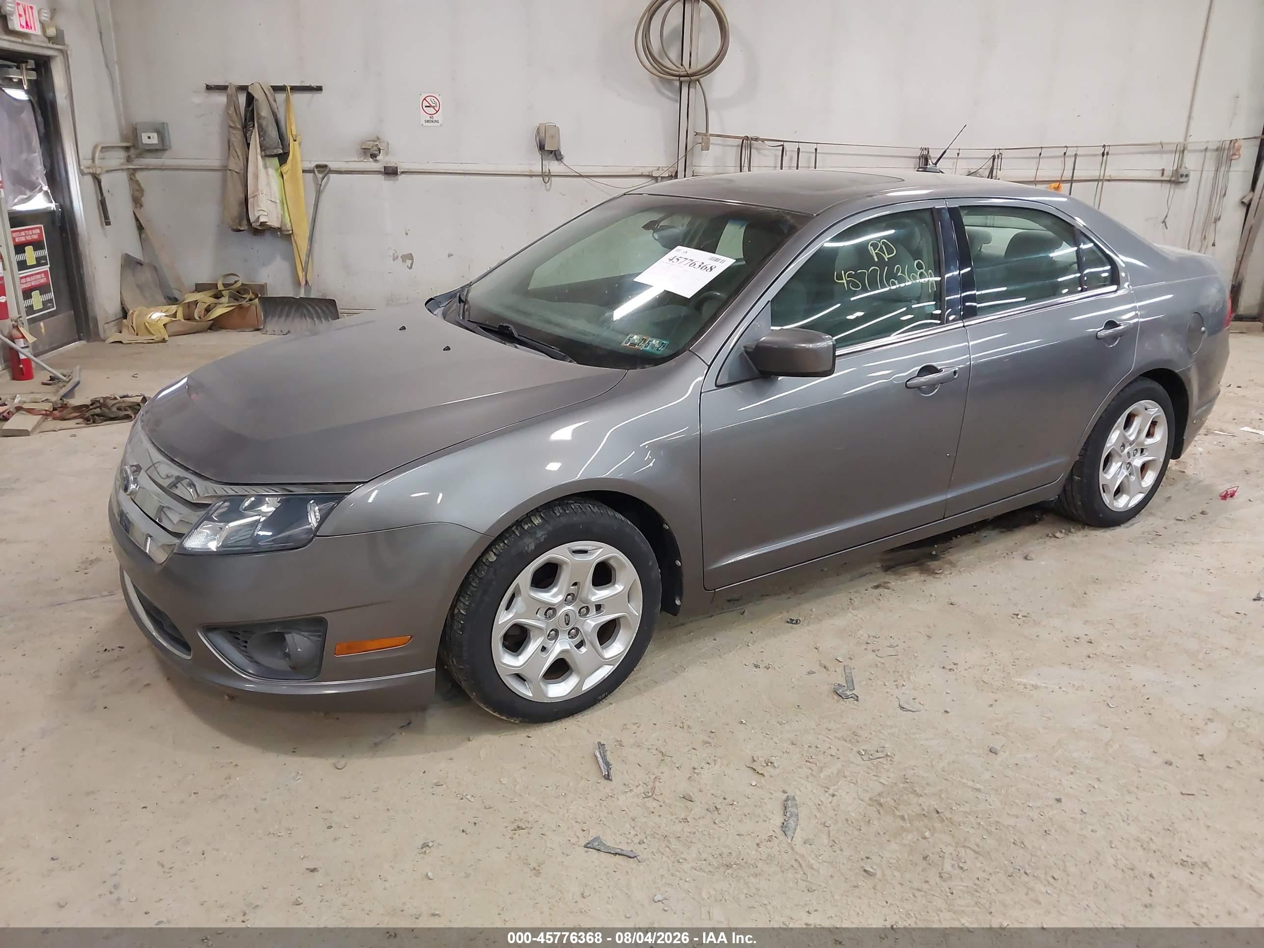 2010 Ford Fusion Se Gray vin: 3FAHP0HA4AR344028