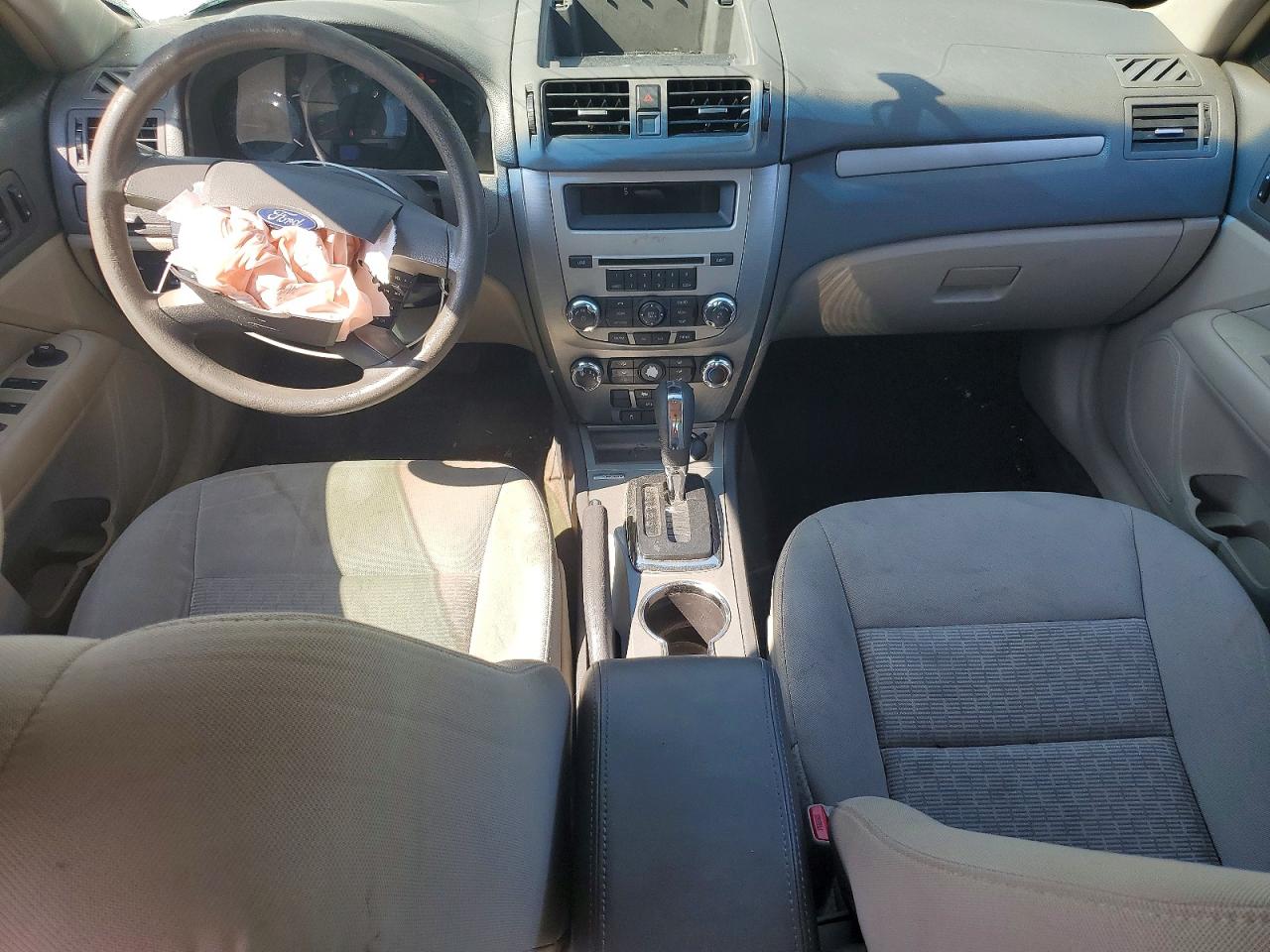 2010 Ford Fusion Se White vin: 3FAHP0HA4AR348824